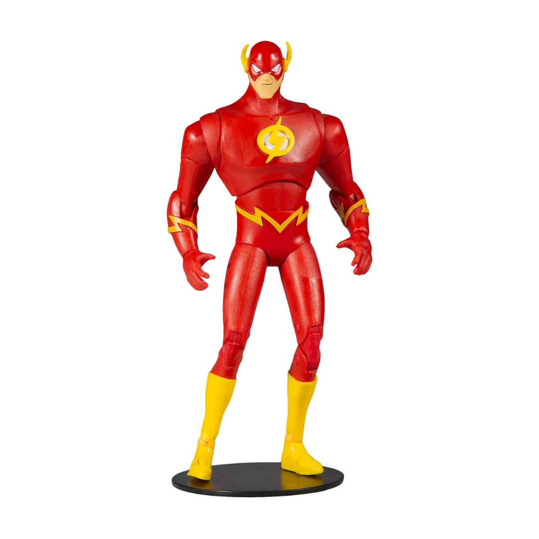 McFarlane Toys DC Multiverse The Flash (Superman: The Animated Series) 7" Action Figure with Assessories - Action & Toy Figures Heretoserveyou