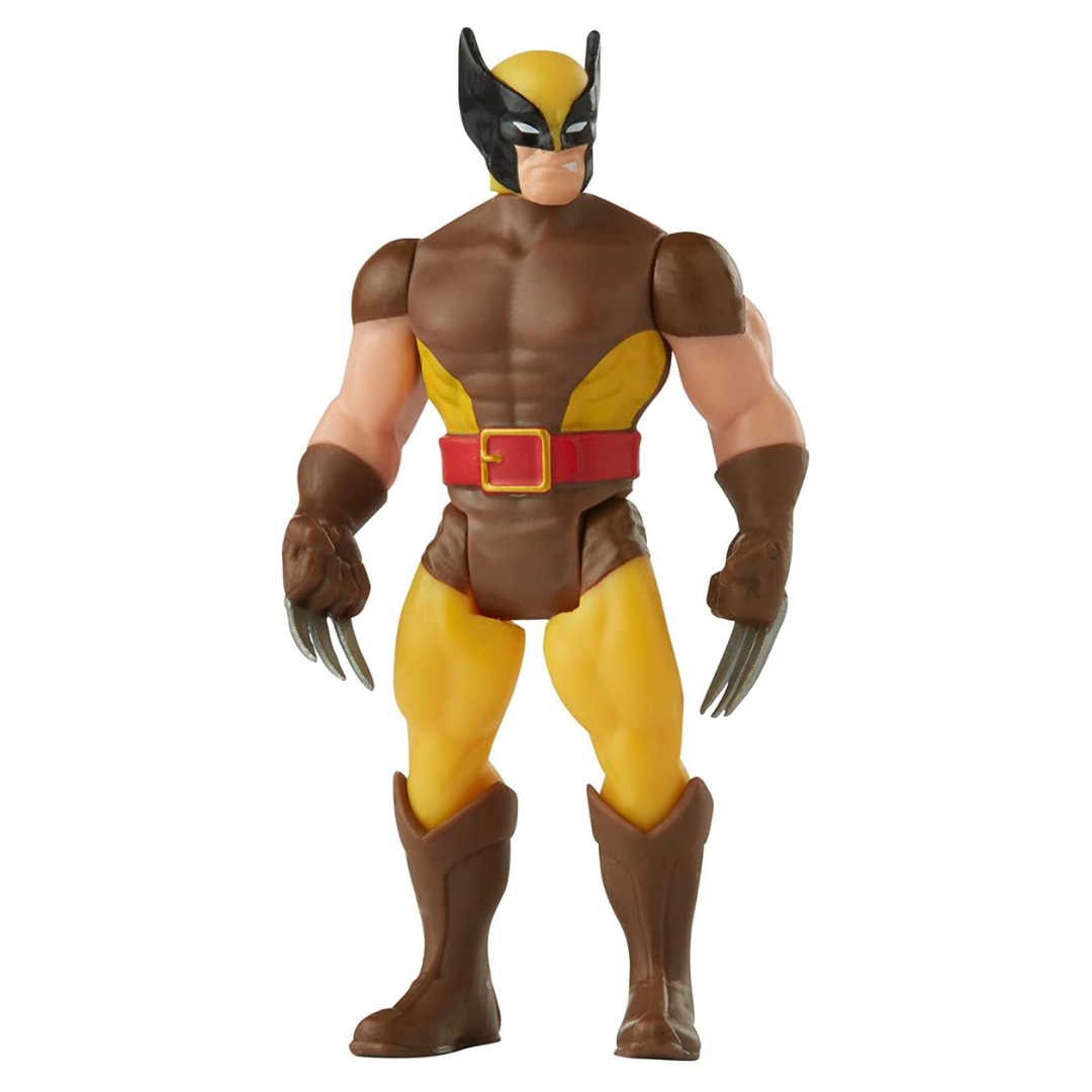 Marvel Legends Series 3.75-inch Retro 375 Collection Wolverine Action Figure Toy - Action & Toy Figures Heretoserveyou