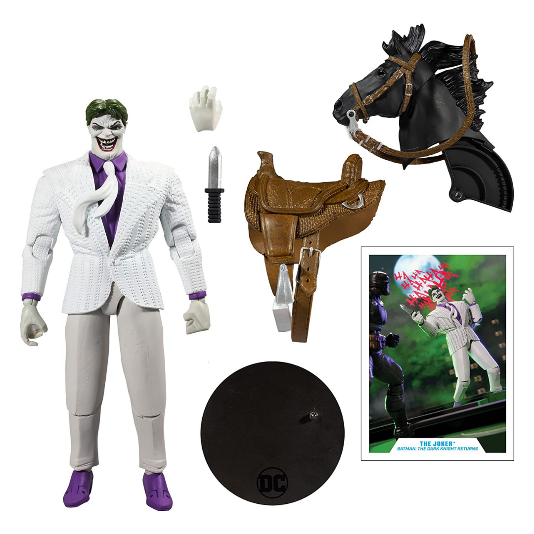 McFarlane The Joker (Batman: The Dark Knight Returns) DC 7" Build-A-Figure - Action & Toy Figures Heretoserveyou