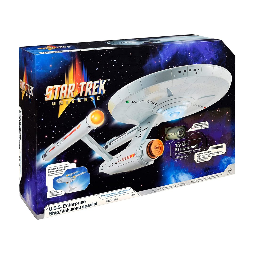 Playmates Toys Star Trek Enterprise Ship  (LIGHT & SOUND)
