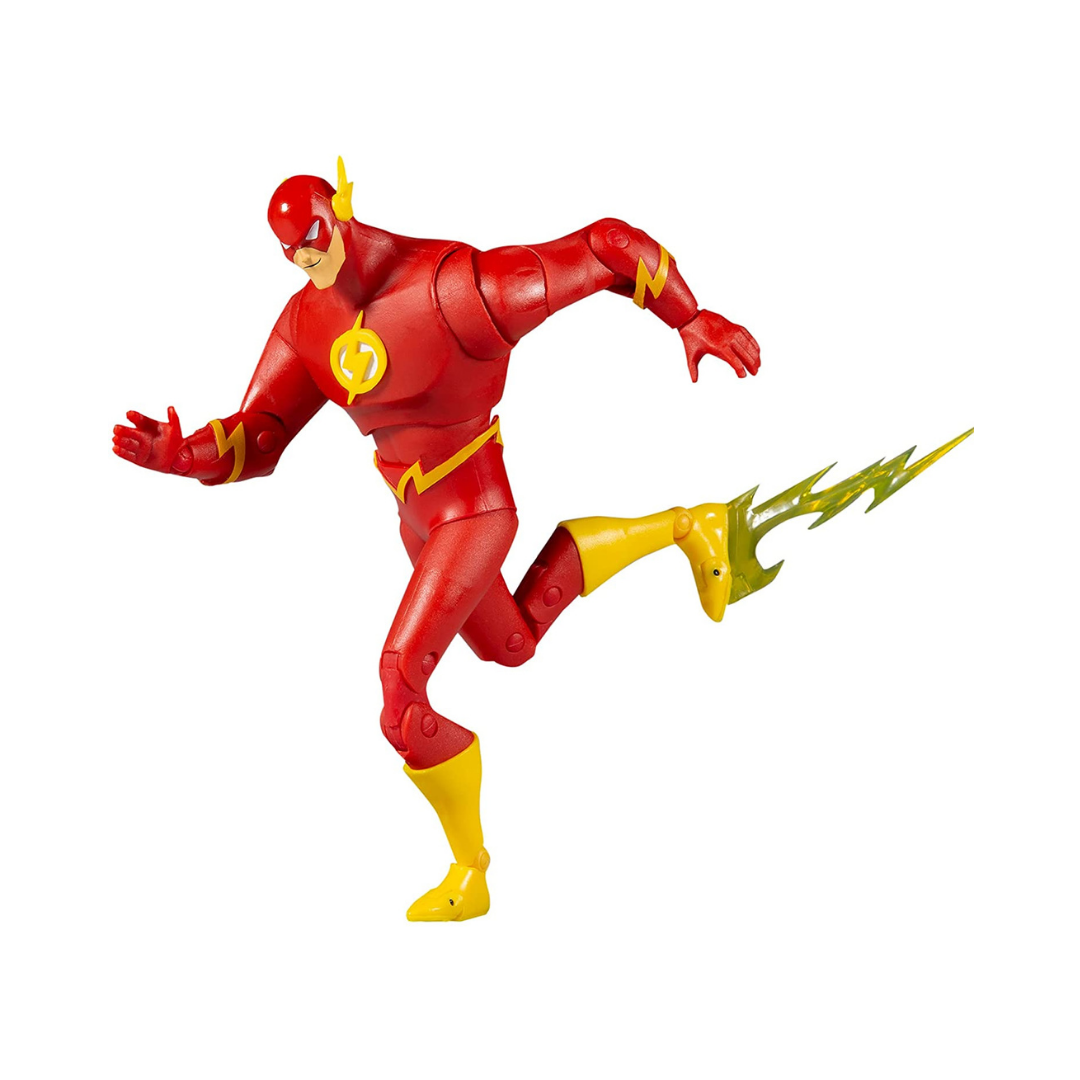 McFarlane Toys DC Multiverse The Flash (Superman: The Animated Series) 7" Action Figure with Assessories - Action & Toy Figures Heretoserveyou