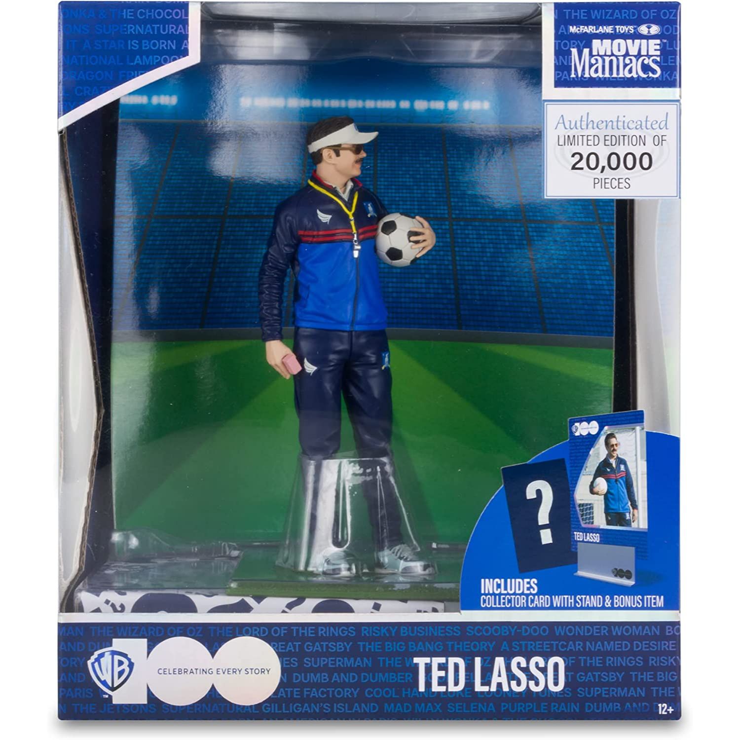 Movie Maniacs WB 100: Ted Lasso 6-Inch Scale Posed Figure Toy