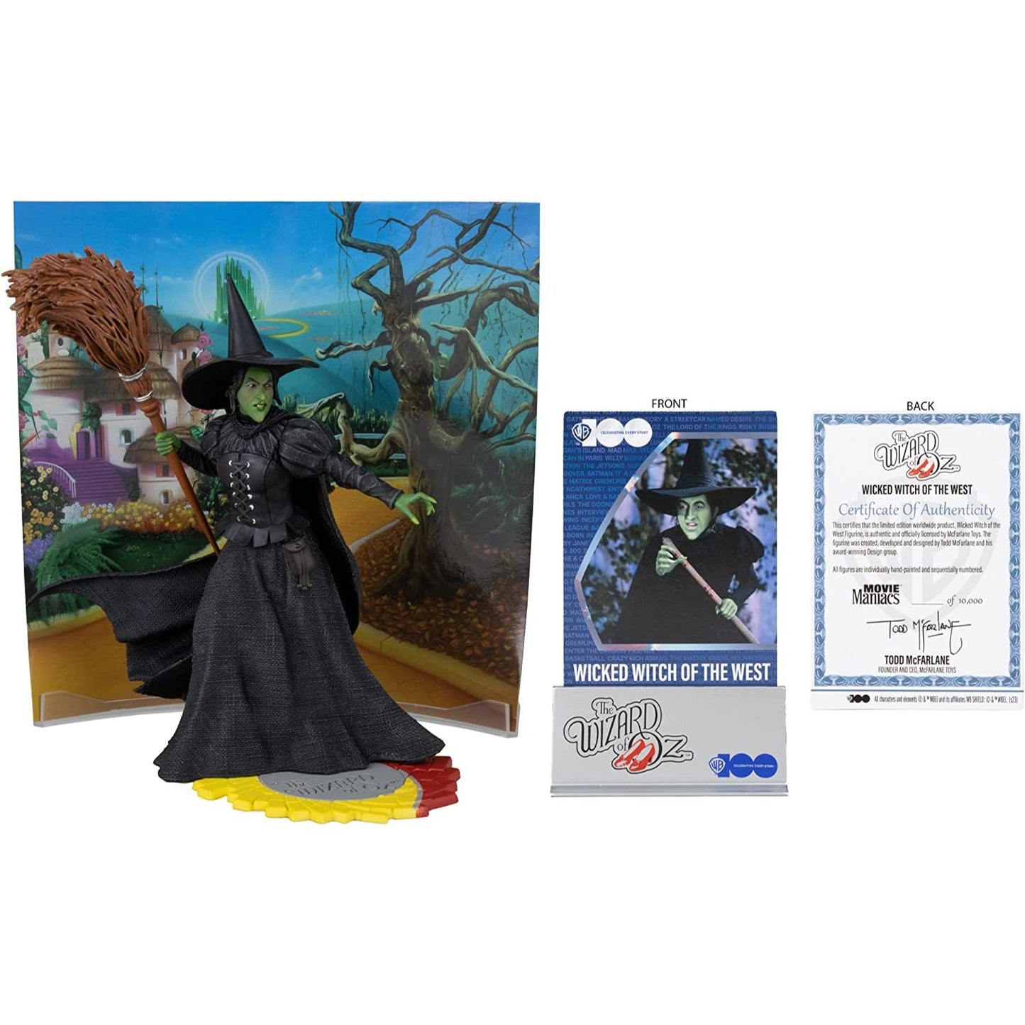 Movie Maniacs WB 100: The Wizard Of Oz Wicked Witch of the West 6-Inch