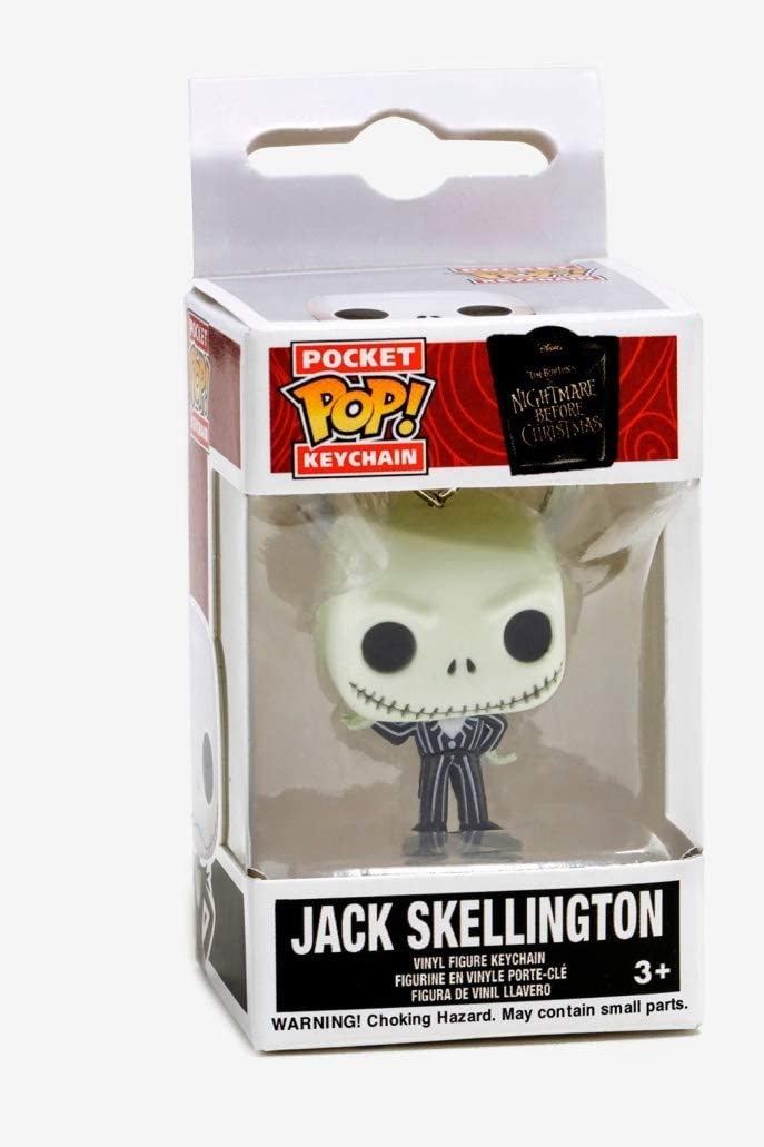 Funko Pop! The Nightmare Before Christmas Jack Skellington Pop! Vinyl Figure Key Chain - Funko pop Heretoserveyou