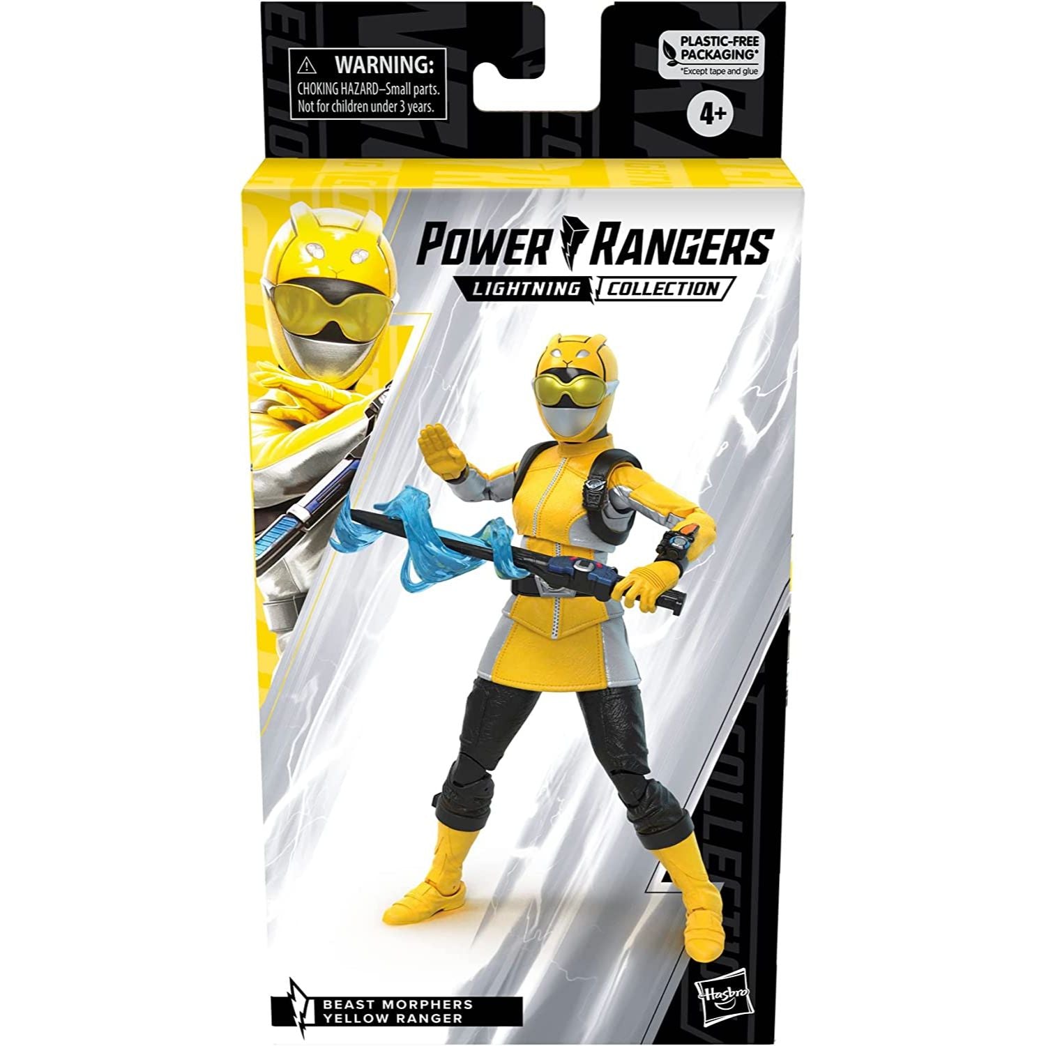 Power Rangers Lightning Collection Beast Morphers Yellow Ranger 6-inch Scale Action Figure
