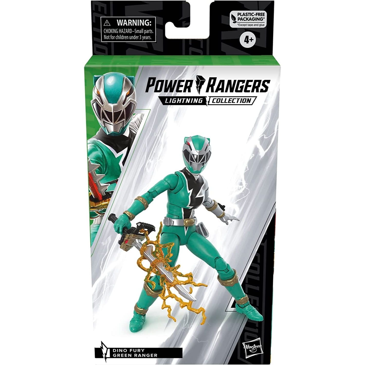 Power Rangers Lightning Collection Dino Fury Green Ranger 6-inch Scale Action Figure