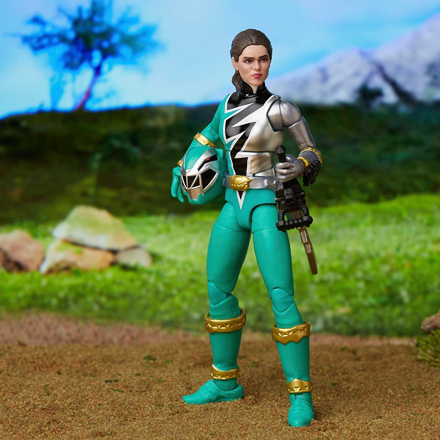 Power Rangers Lightning Collection Dino Fury Green Ranger 6-inch Scale Action Figure