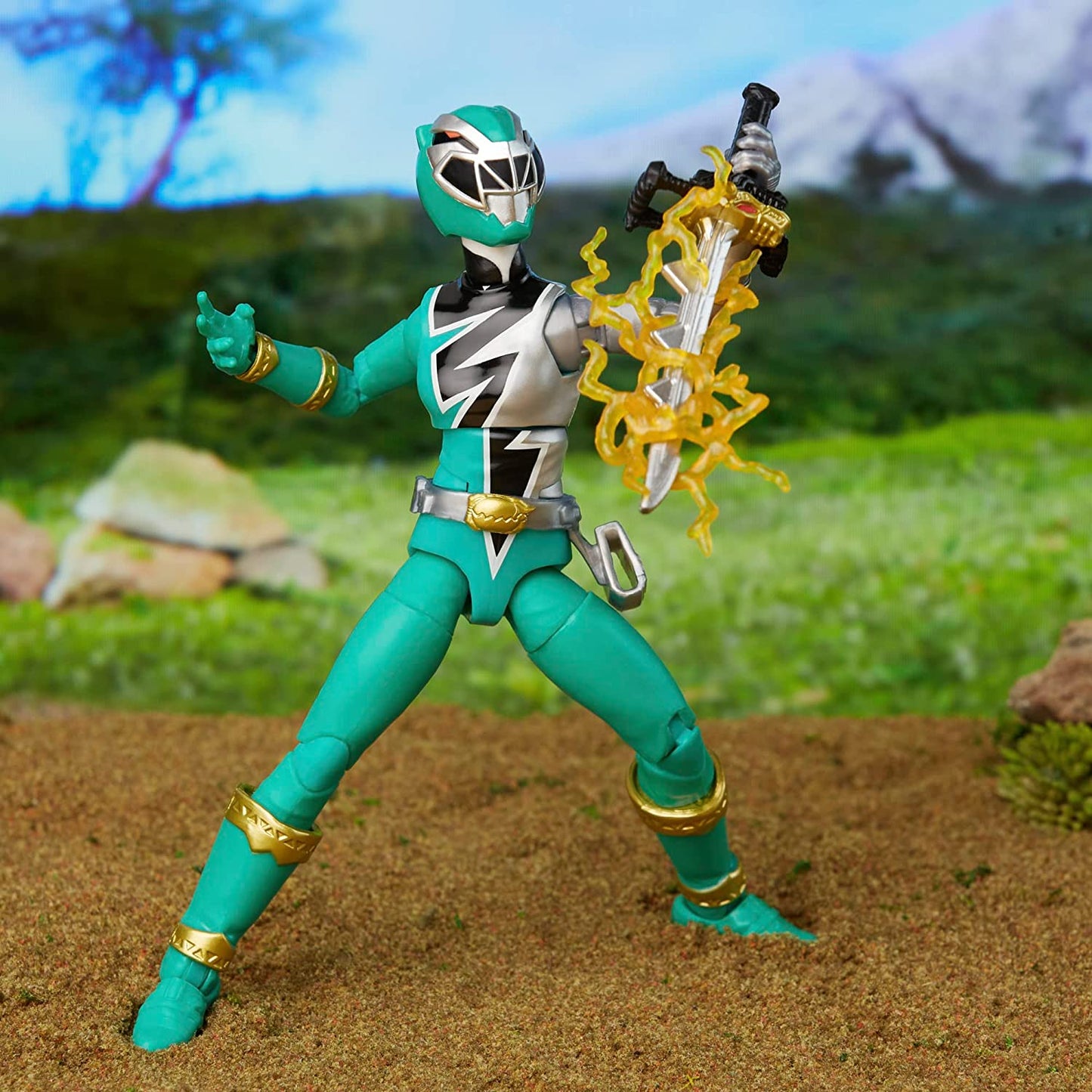 Power Rangers Lightning Collection Dino Fury Green Ranger 6-inch Scale Action Figure