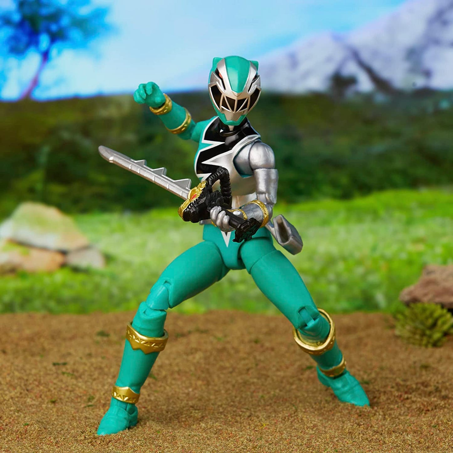 Power Rangers Lightning Collection Dino Fury Green Ranger 6-inch Scale Action Figure