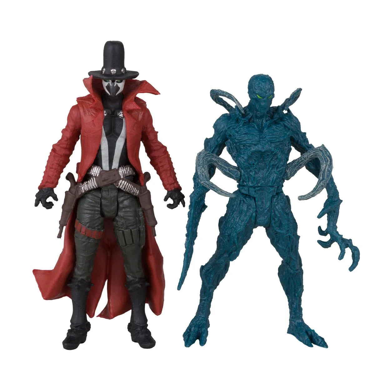 Spawn Page Punchers - WV1 - Gunslinger and Auger Action Figure (Spawn #309) - 3IN Figure with Comic 2PK