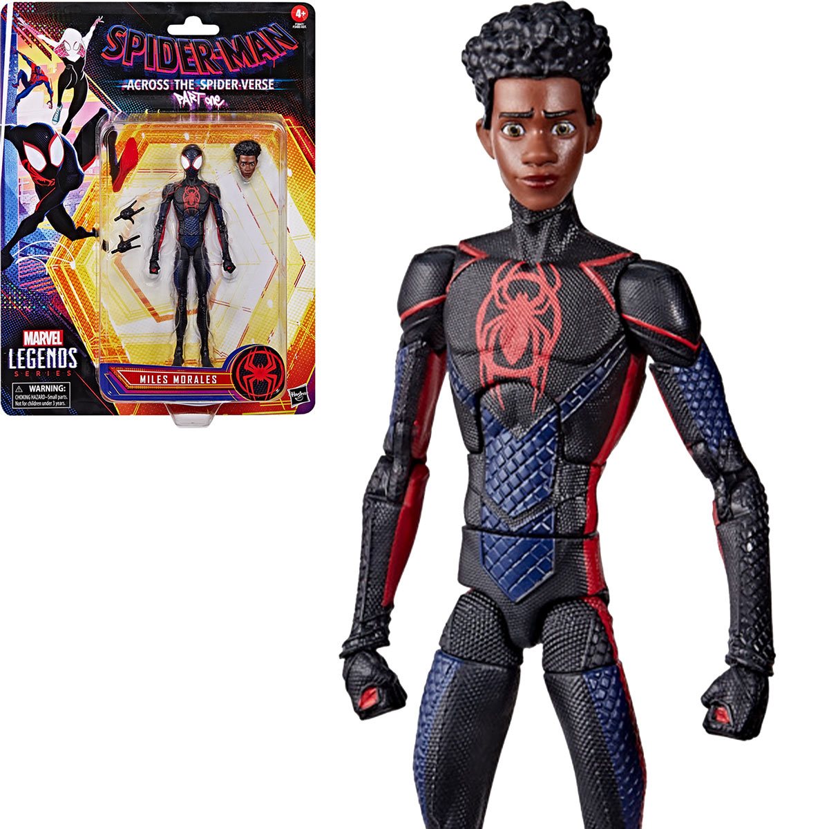 Marvel Legends Spider-Man Across The Spiderverse Miles Morales Action Figure Toy - Heretoserveyou