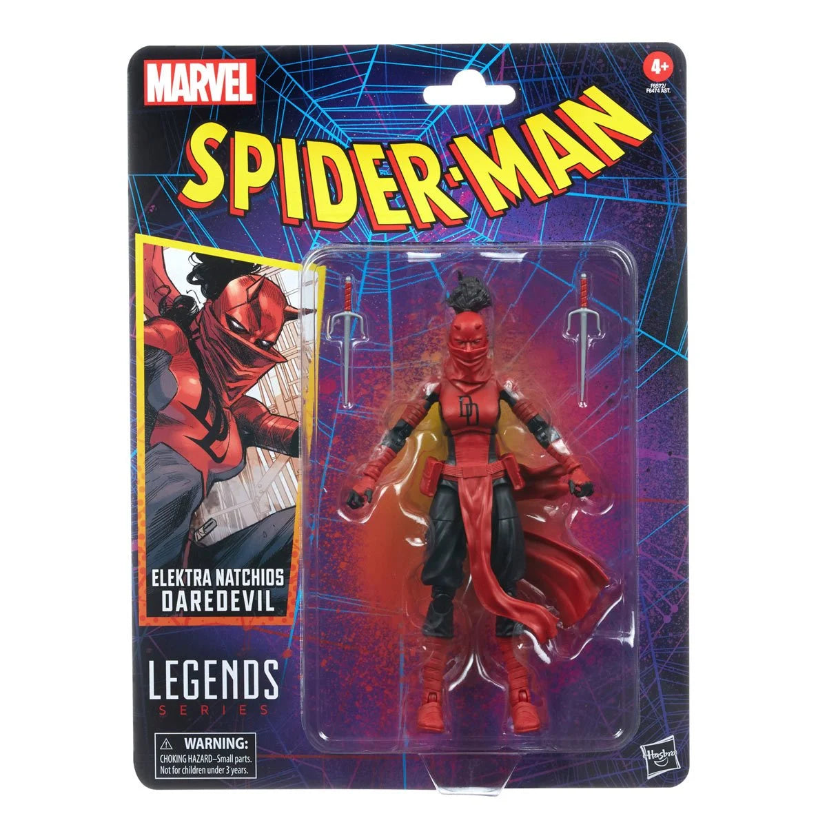 Marvel Legends Spider-Man - Elektra Daredevil Action Figure Toy