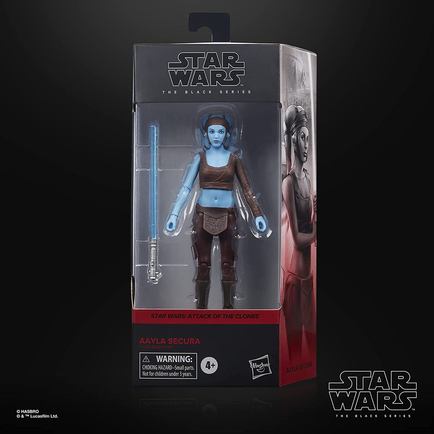 Star Wars The Black Series Aayla Secura Toy 6-Inch Action Figure