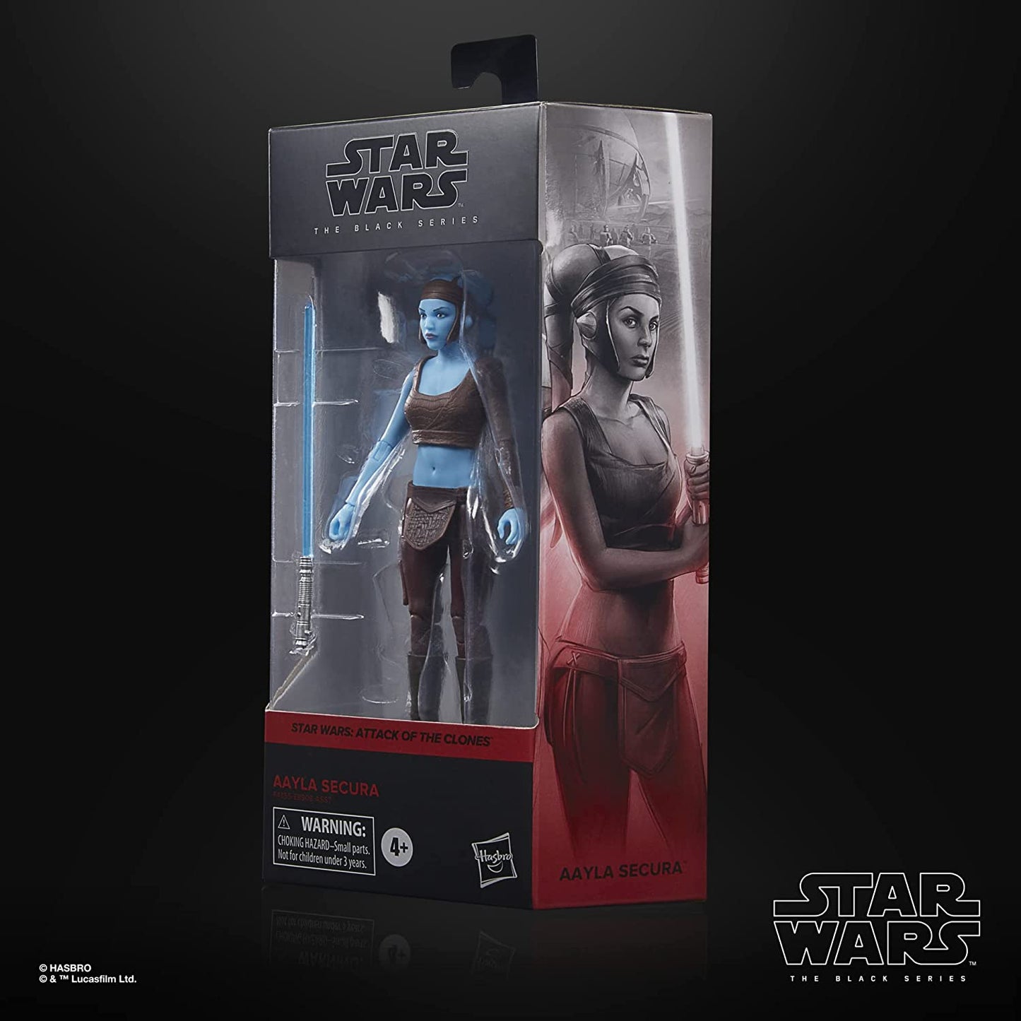 Star Wars The Black Series Aayla Secura Toy 6-Inch Action Figure