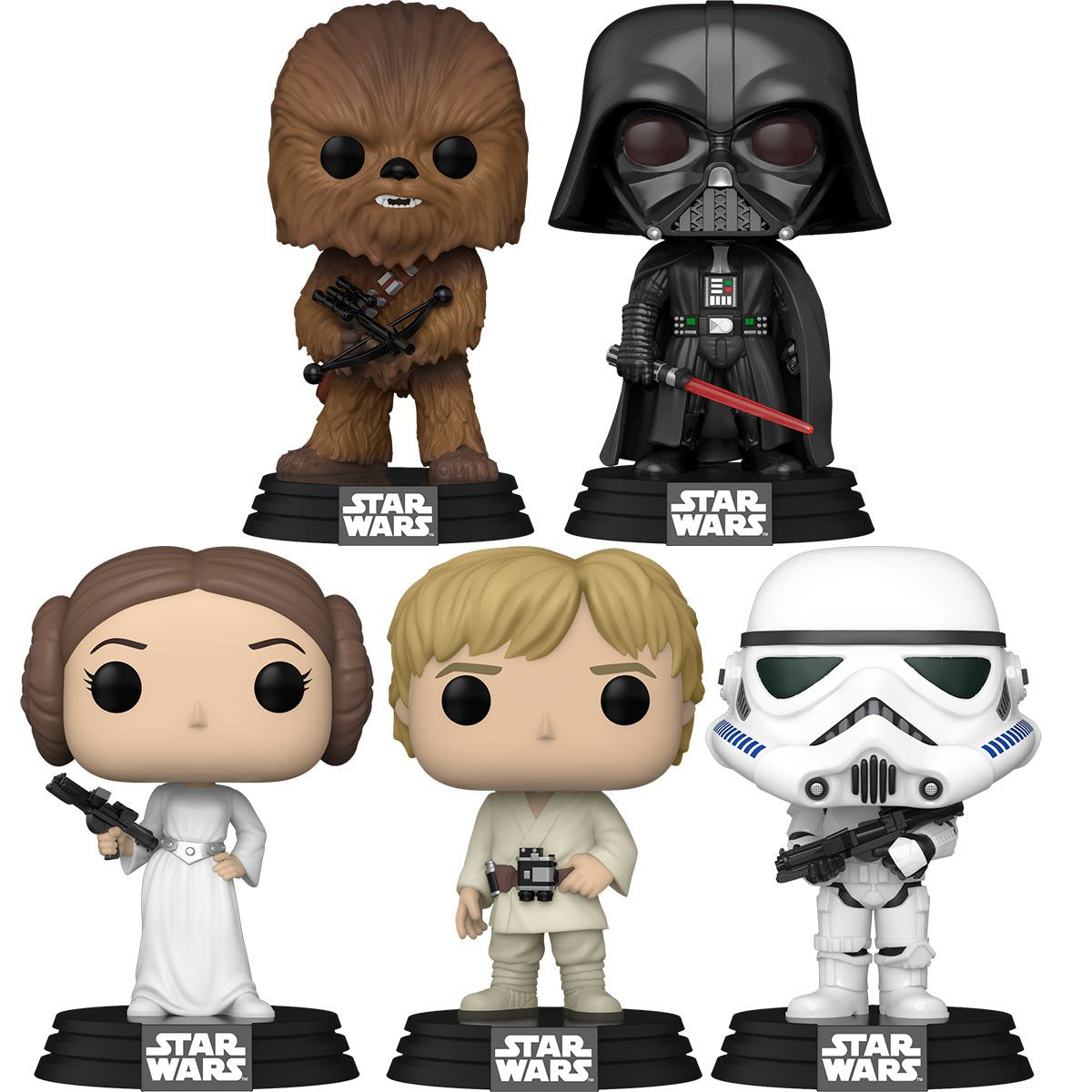 Funko Pop! Star Wars Classics Pop! Vinyl Figure Case of 6