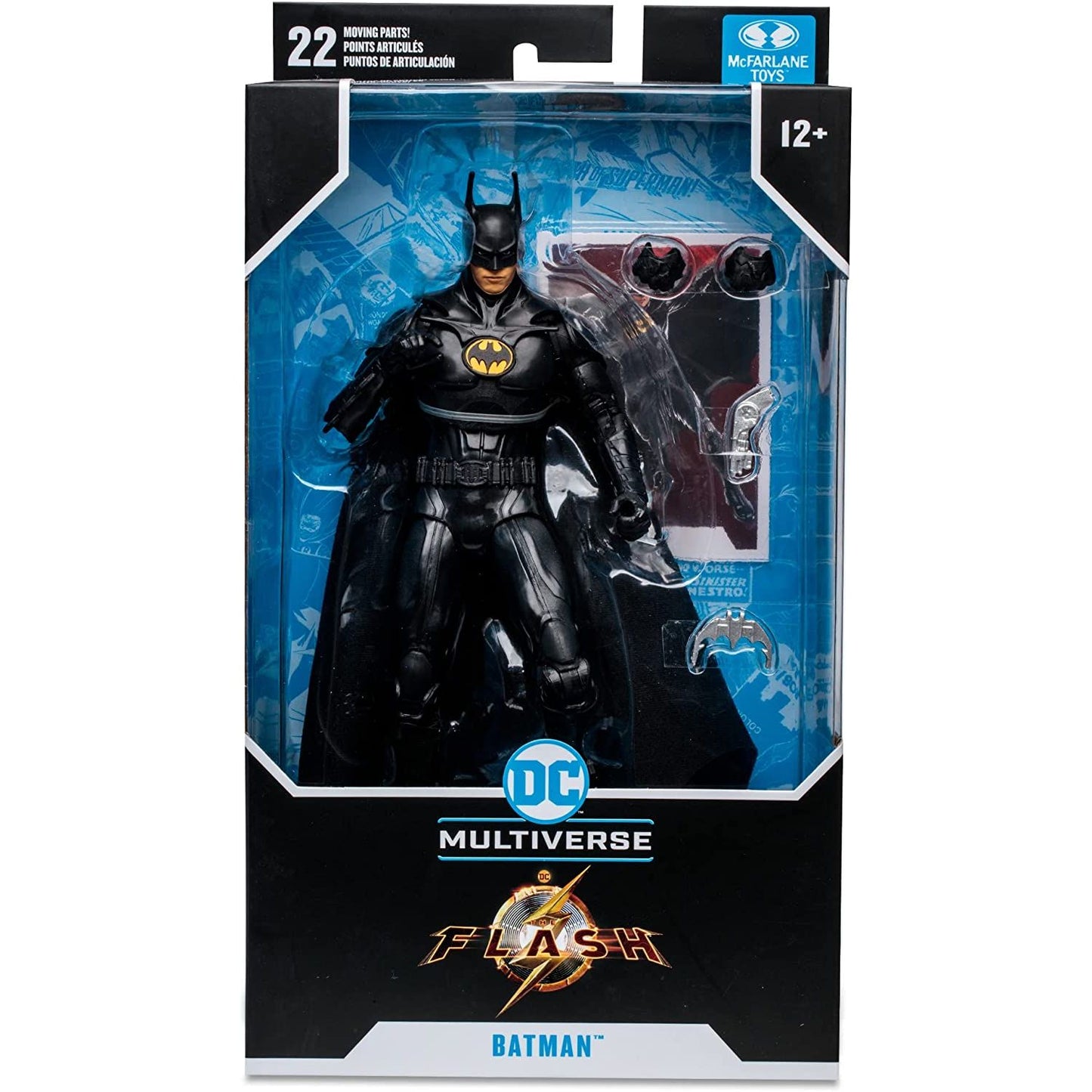 DC Multiverse - The Flash Movie - The Batman Action Figure Toy 7-Inch - Heretoserveyou