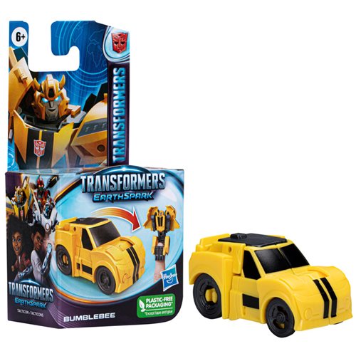 Transformers Earthspark Tacticon Bumblebee Action Figure Toy