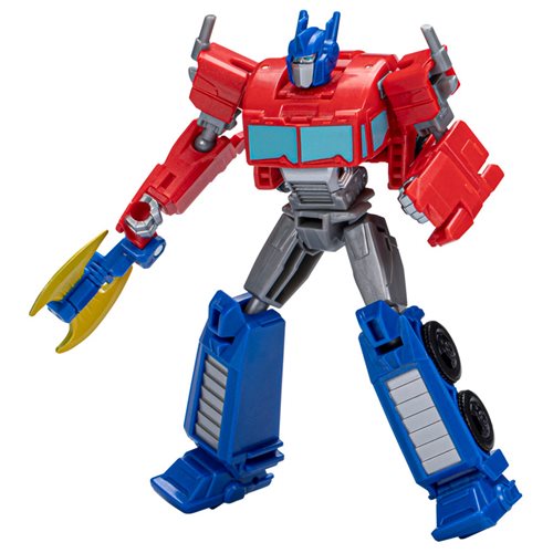 Transformers cyberverse warrior shop class optimus prime