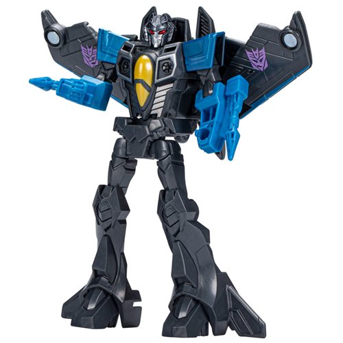 Transformers Earthspark Warrior Skywarp Action Figure Toy