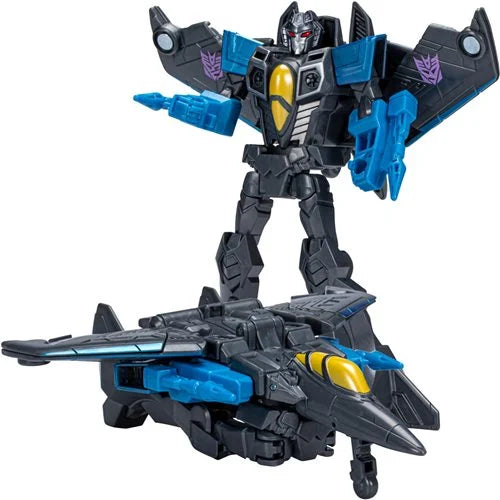 Transformers Earthspark Warrior Skywarp Action Figure Toy