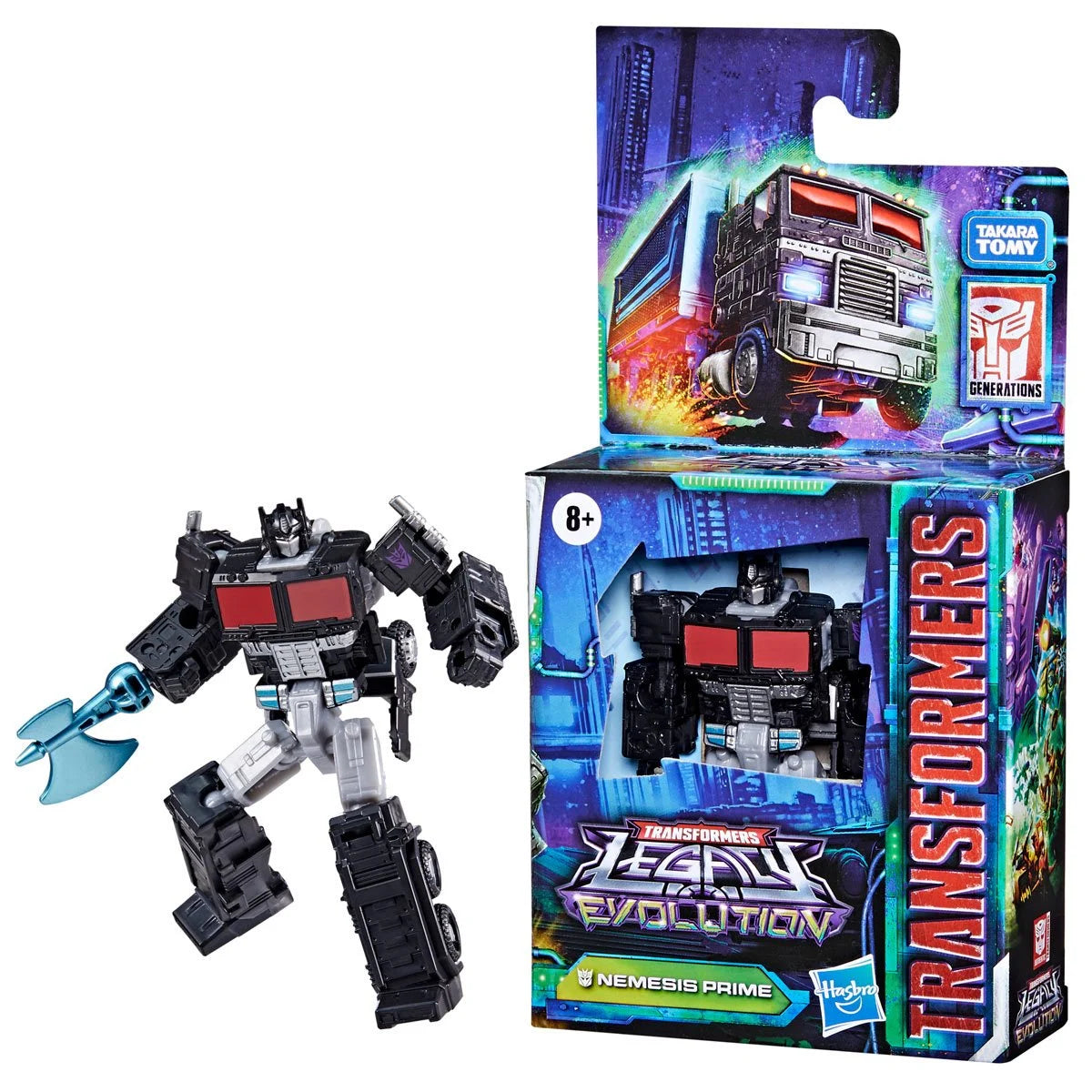 Transformers Generations Legacy Evolution Core Nemesis Prime Action Figure Toys