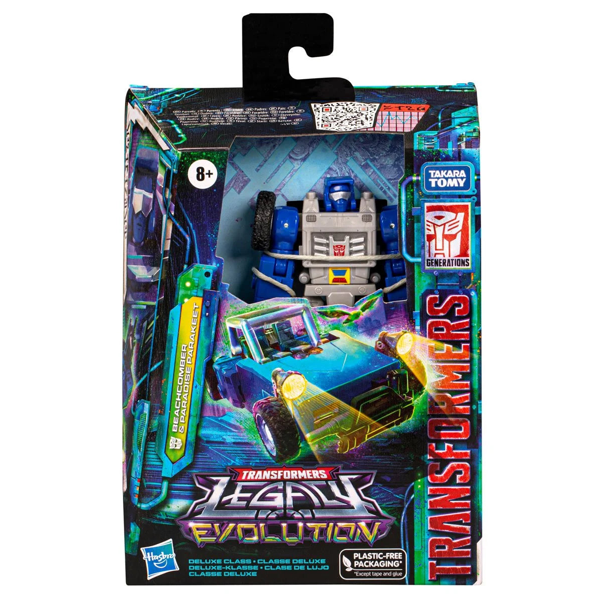 Transformers Generations Legacy Evolution Deluxe Beachcomber Action Figure Toy - Heretoserveyou