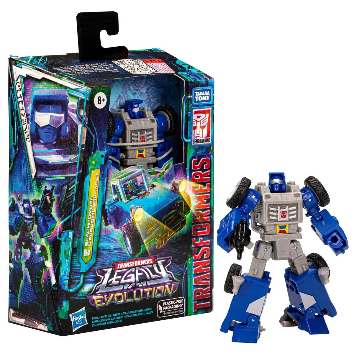 Transformers Generations Legacy Evolution Deluxe Beachcomber Action Figure Toy - Heretoserveyou