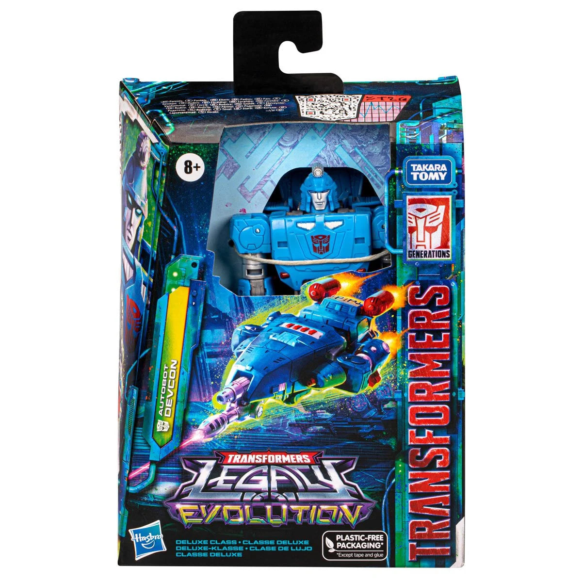 Transformers Generations Legacy Evolution Deluxe Devcon Action Figure Toy - Heretoserveyou