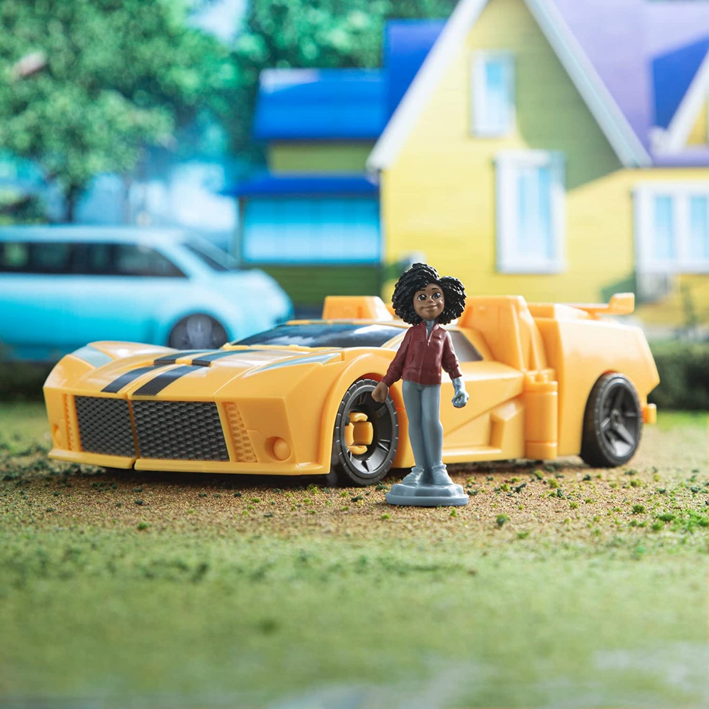 Bumblebee car and Mo Matlob Toy