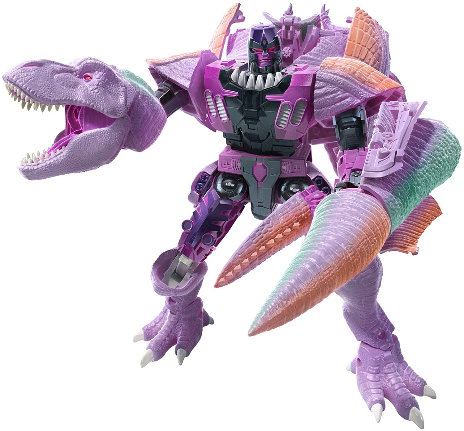 Transformers Toys Generations War for Cybertron: Kingdom Leader WFC-K10 Megatron (Beast) Action Figure - 8 and Up, 7.5-inch - Transformer action figure Heretoserveyou