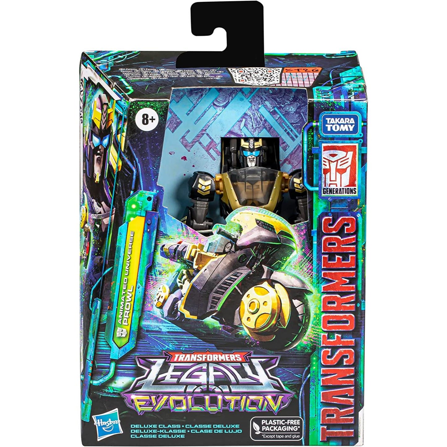 Transformers Generations Legacy Evolution Deluxe Animated Universe Prowl Action Figure Toy