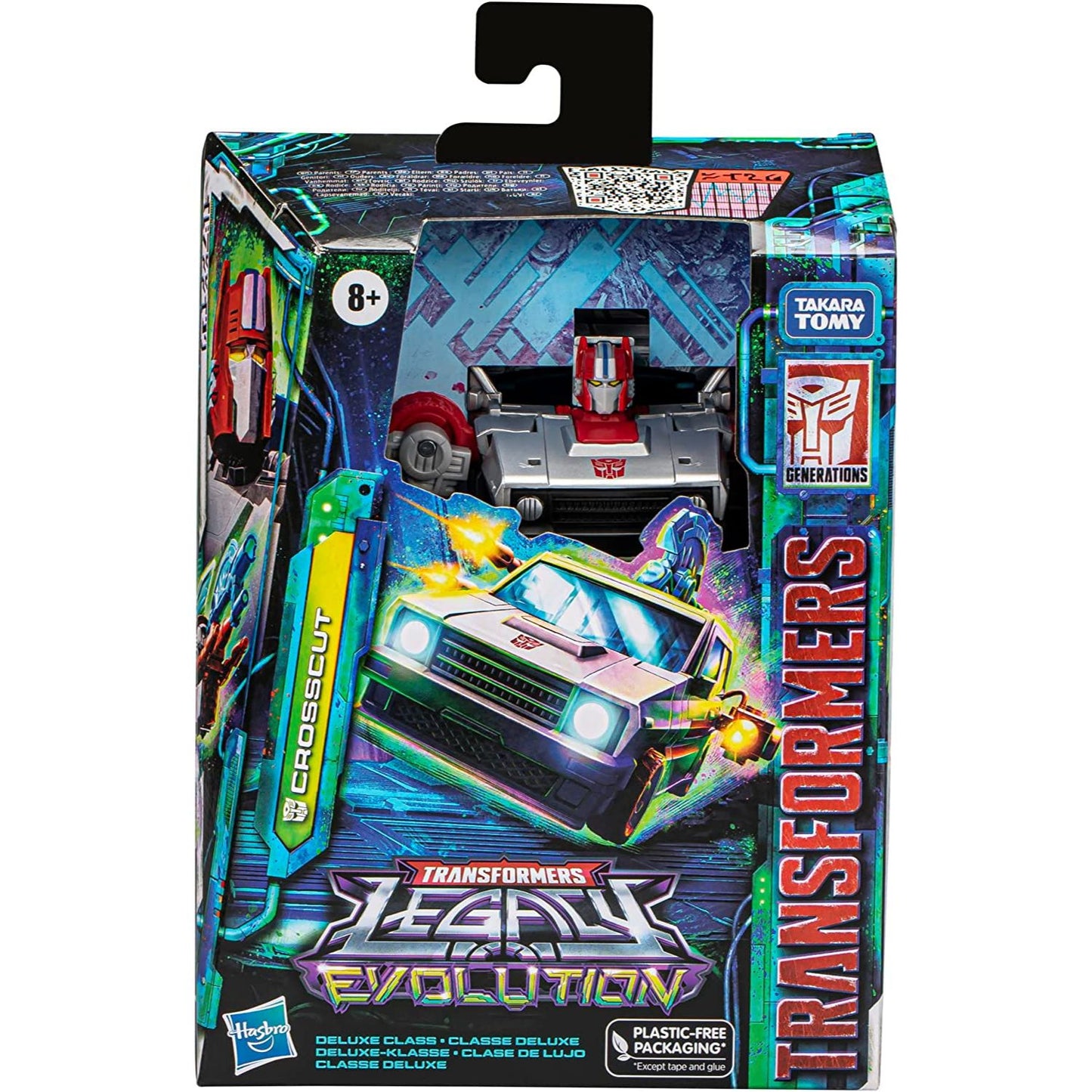Transformers Generations Legacy Evolution Deluxe Crosscut Action Figure Toy