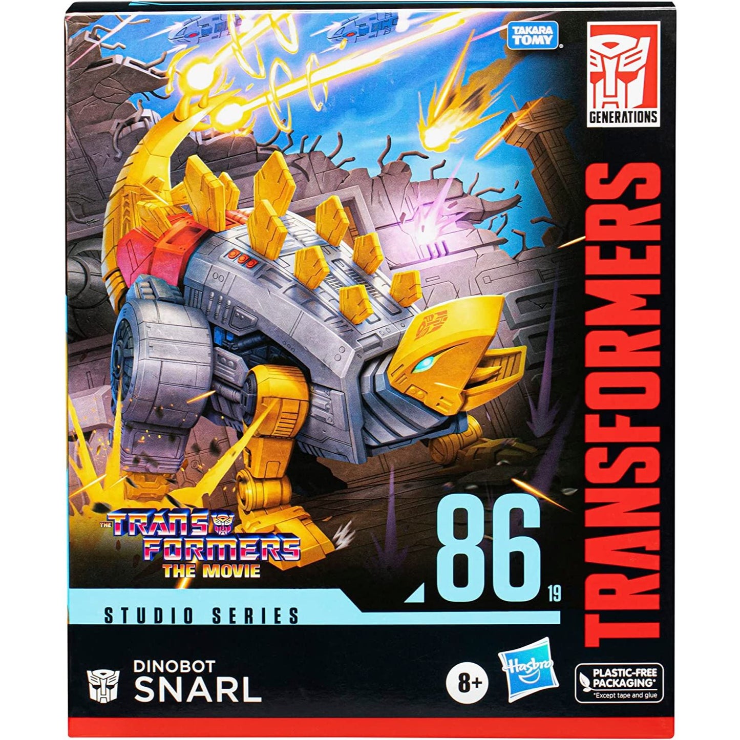 Transformers Studio Series 86 Leader Dinobot Snarl Action Figure Toy