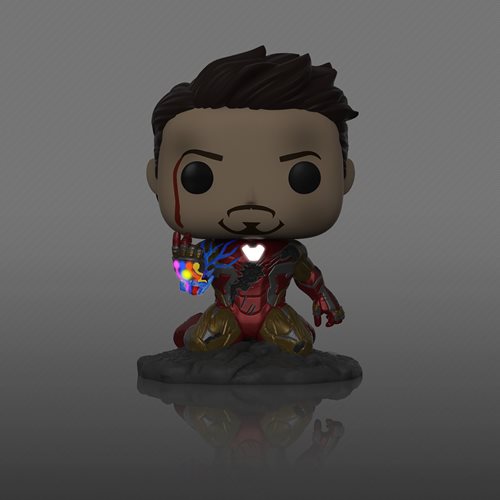 Funko Pop! Avengers: Endgame I Am Iron Man Glow-in-the-Dark Deluxe Pop! Vinyl Figure - Previews Exclusive - Action & Toy Figures Heretoserveyou