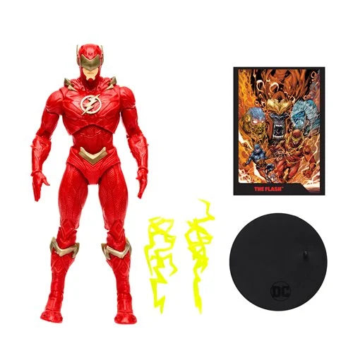 *Pre-Order* The Flash Page Punchers 7-Inch Scale Action Figure with The Flash Comic Book - Action & Toy Figures Heretoserveyou