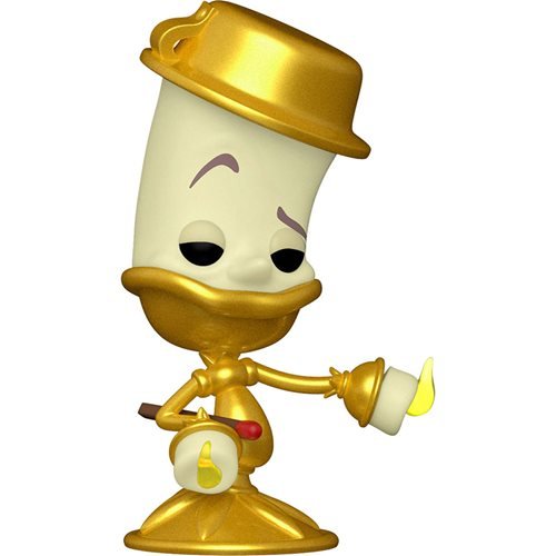 Funko pop! Beauty and the Beast Be Our Guest Lumiere Pop! Vinyl Figure In-Stock - Funko pop Heretoserveyou