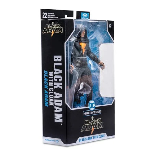 DC Black Adam Movie Black Adam with Cloak 7-Inch Scale Action Figure - Action & Toy Figures Heretoserveyou