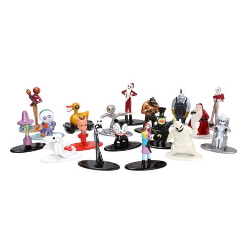 Disney Nightmare Before Christmas Nano MetalFigs Mini-Figure Pack of 18 pieces - Action & Toy Figures Heretoserveyou