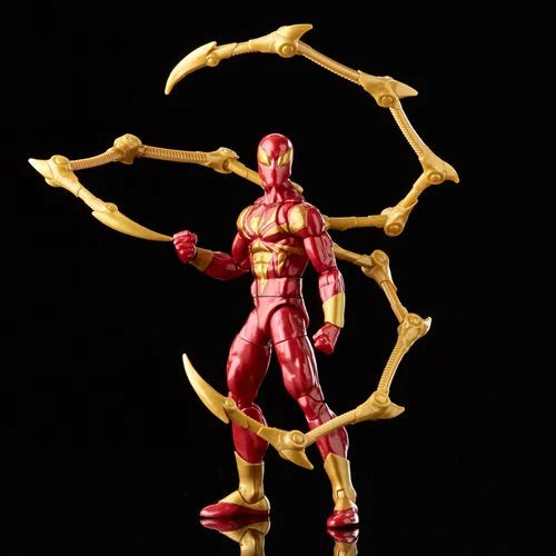 Marvel Legends Series Spider-Man 6-inch Iron Spider Action Figure Toy, Includes 2 Accessories - Action & Toy Figures Heretoserveyou