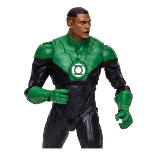 DC Build-A Wave 7 Endless Winter Green Lantern John Stewart 7-Inch Scale Action Figure - Action & Toy Figures Heretoserveyou