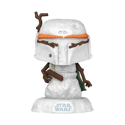 Star Wars Holiday Boba Fett Snowman Pop! Vinyl Figure