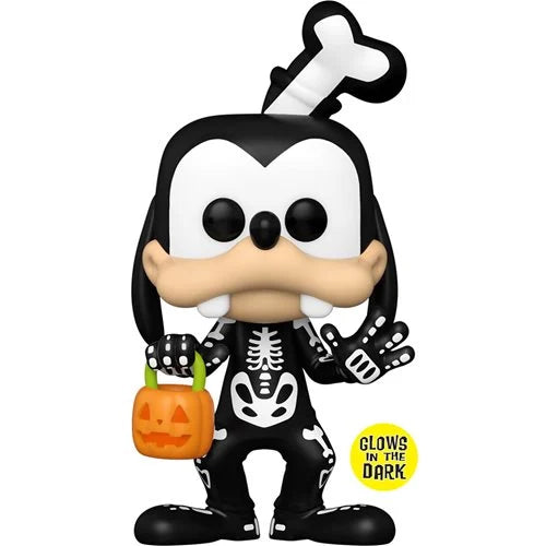 Funko Pop! Disney Skeleton Goofy Glow-in-the-Dark Pop! Vinyl Figure - EE Exclusive - Action & Toy Figures Heretoserveyou
