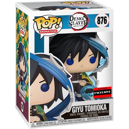 Demon Slayer Giyu Tomioka Pop! Vinyl Figure - AAA Anime Exclusive - Funko pop Heretoserveyou