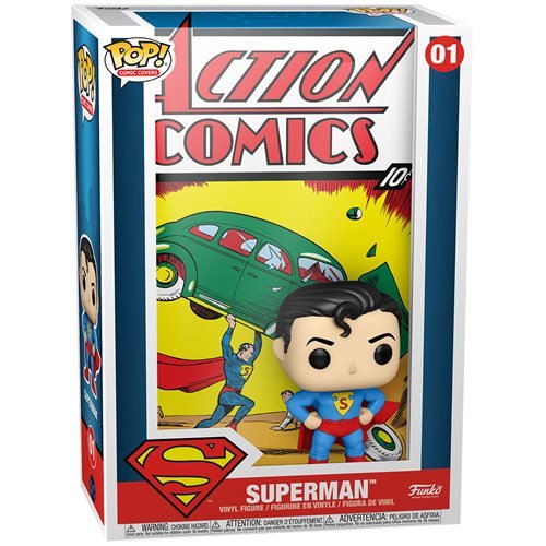 Funko pop! Superman Action Comics Pop! Comic Cover Figure - Funko pop Heretoserveyou