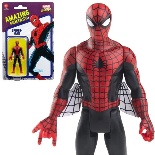 Marvel Legends Retro Collection Amazing Fantasy Spider-Man Action Figure - Action & Toy Figures Heretoserveyou