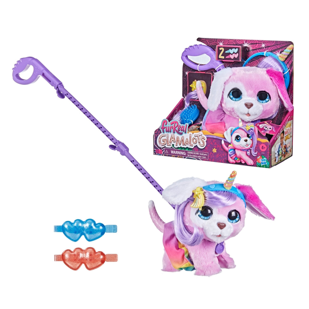 furReal Glamalots Interactive Pet Toy, 7 Accessories, Ages 4 and Up - Stuffed Animals Heretoserveyou