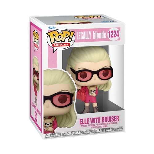 Funko Pop! Legally Blonde Elle Woods with Bruiser Pop! Vinyl Figure - Action & Toy Figures Heretoserveyou