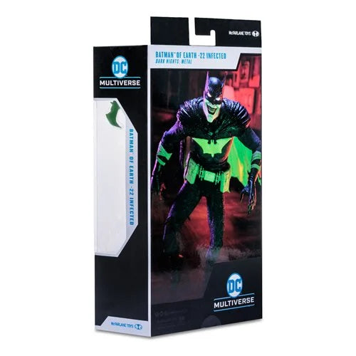 DC Multiverse Dark Nights Metal Batman of Earth-22 Infected 7-Inch Scale Action Figure - Action & Toy Figures Heretoserveyou