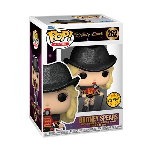 (Chase Version) Funko Pop! Britney Spears Circus Pop! Vinyl Figure - Action & Toy Figures Heretoserveyou
