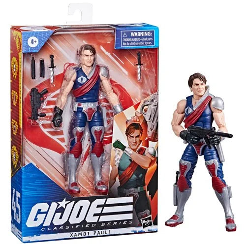 G.I. Joe Classified Series 6-Inch Xamot Paoli Action Figure - Action & Toy Figures Heretoserveyou